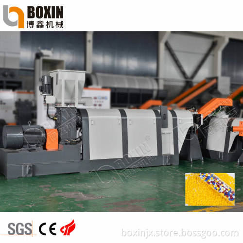 HDPE/PP Bucket Flake Pelletizing Line for Professional Factory